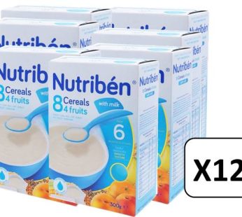Nutriben 8 Cereals 4 Fruits ✖ 12