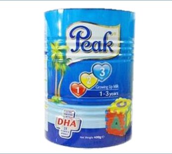 Peak 123 Growing Up Milk in 400g Tin